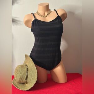 One Piece Black Classic Swimsuit